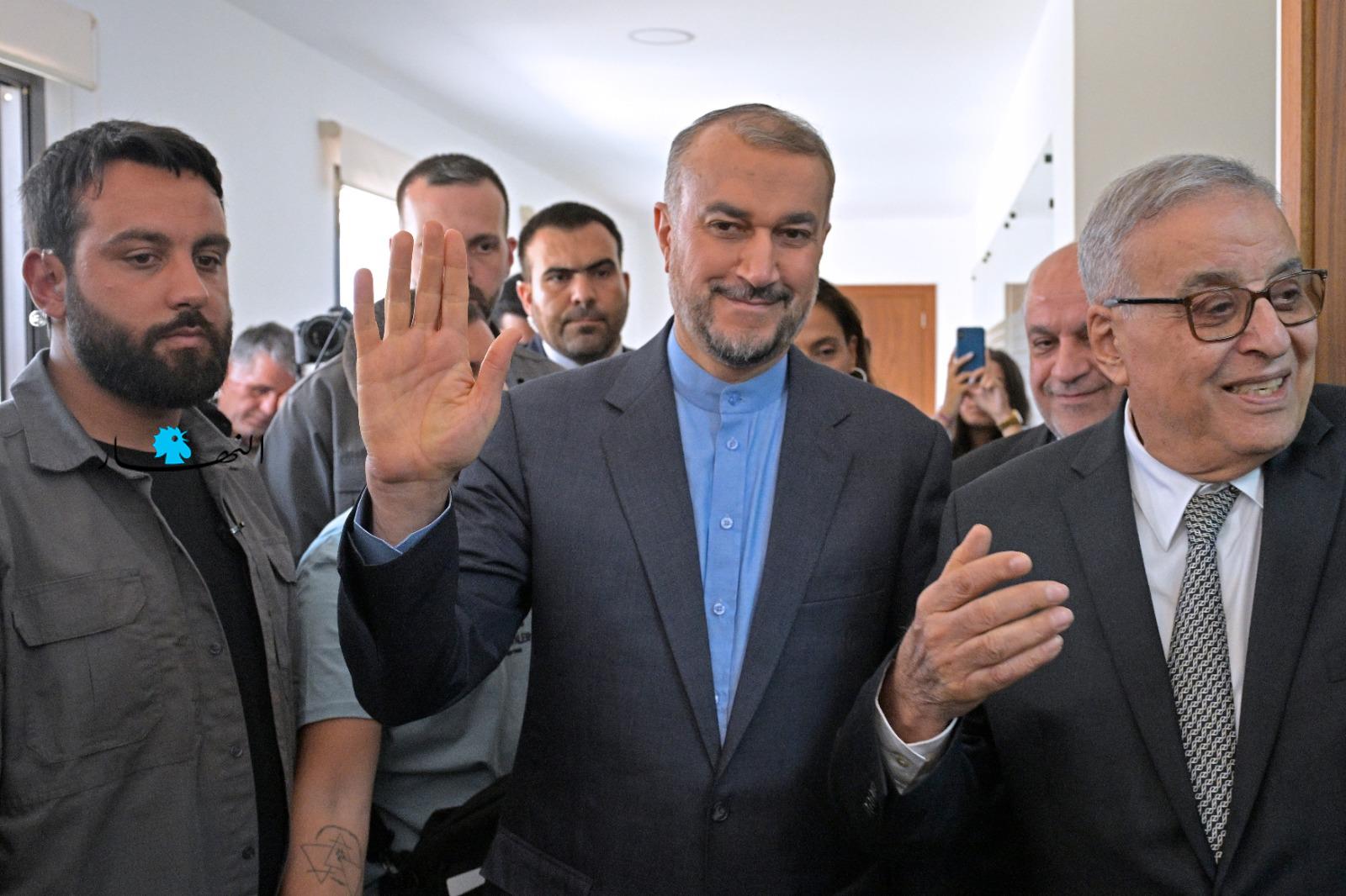 بالصور- جولات عبداللهيان الديبلوماسية في بيروت بعدسة النهار 